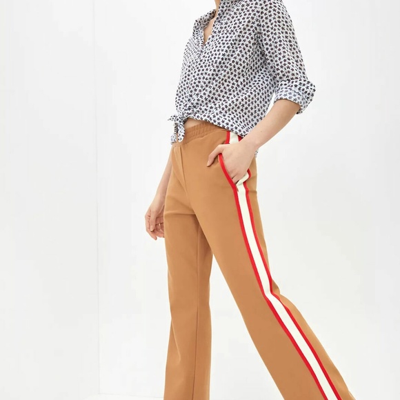 Anthropologie Maeve Martine Ponte Track Pants XL - Picture 2 of 4